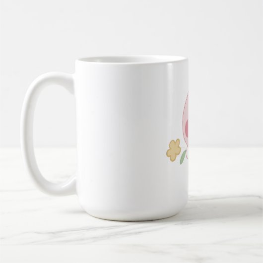 ベイビーアピーチ コーヒーマグカップ (左)
