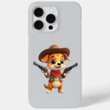ベイビーカウボーイ犬iPhone/iPadケース
