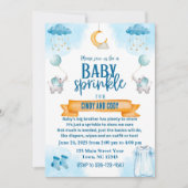 ベイビーシャワーのお誘い 招待状 (正面)