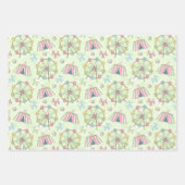 ベイビーシャワーサーカス ラッピングペーパーシート (正面2)