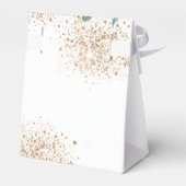 ベイビーシャワーユーカリ金ゴールド感謝していグリッターユー フェイバーボックス (裏面サイド)
