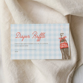ベイビーシャワーラッフル 挿入カード 準備はいい？ エンクロージャーカード