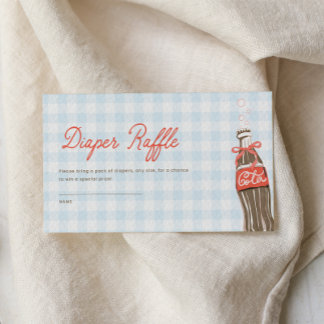 ベイビーシャワーラッフル 挿入カード 準備はいい？ エンクロージャーカード