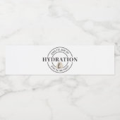 ベイビーシャワー組立式ウォーターボトルラベル ペットボトルラベル (シングルラベル)