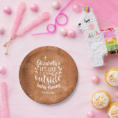 『ベイビーシャワー / スプリンカールーサイド』 ラスティック ペーパープレート (パーティー)