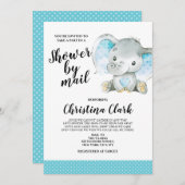 『ベイビーシャワー』 招待状 (正面/裏面)