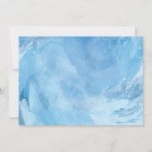 ベイビーシャークの誕生日招待状 招待状 (裏面)