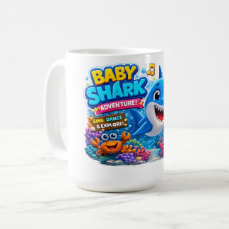 ベイビーシャーク コーヒーマグカップ