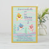 ベイビーシャーク 招待状 (スタンド正面)