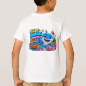 ベイビーシャーク Tシャツ (裏面)
