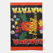 ベイビーシンバ メリークリスマスコレクション キッチンタオル (縦)