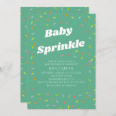 ベイビースプリンクル 招待状 (正面/裏面)