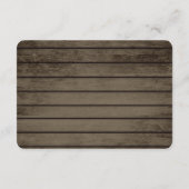 ベイビーズブレスとラベンダーのウェディング返信 出欠カード (裏面)