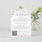 ベイビーズブレス ウェディング 封入カード エンクロージャーカード (スタンド正面)