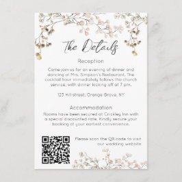 ベイビーズブレス ウェディング 封入カード エンクロージャーカード