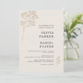 ベイビーズブレス ウェディング 招待状 (スタンド正面)