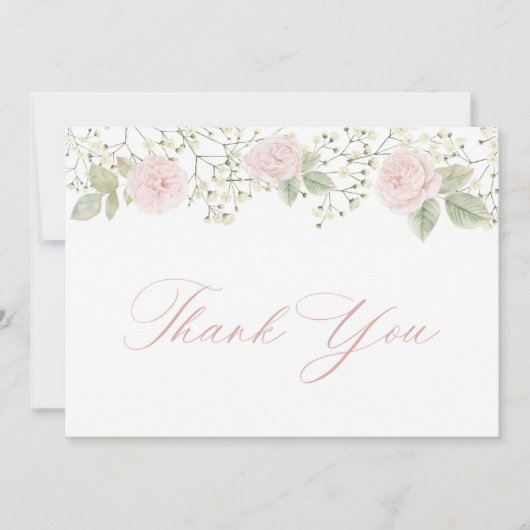 ベイビーズブレス ピンクローズ 感謝 (正面)