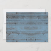 ベイビーズブレス フラワージャー ダスティーブルー ブライダルシャワー 招待状 (裏面)