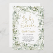 ベイビーズ ブレス ベビーシャワー 招待状 (正面/裏面)