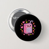 ベイビーダディの涙 かわいいジュースボックス 面白い 缶バッジ (正面&裏面)