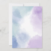 ベイビードラゴンの性別発表パーティー 招待状 (裏面)