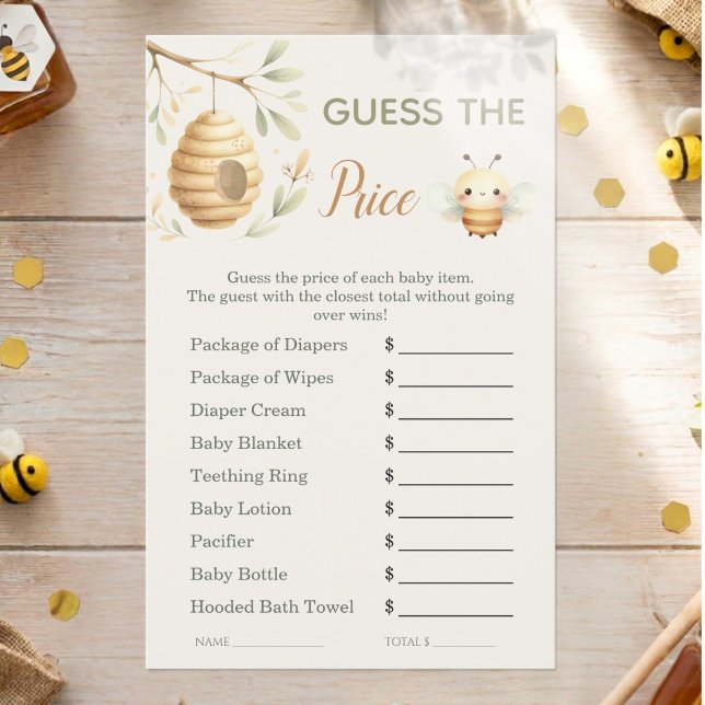 ベイビービーのプライス・ゲス・ゲーム 赤ちゃんの性別発表会 (Guess the Price Game. He or She? What Will Baby Bee? Gender Reveal)