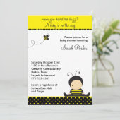 ベイビービーシャワーの招待状 招待状 (スタンド正面)