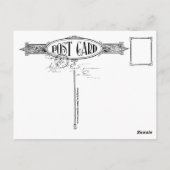 ベイビーファウン「フェアリーランドファンタジー」コラージュ ポストカード (裏面)