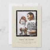 ベイビーフラリー | 出生垂直発表 招待状 (正面)