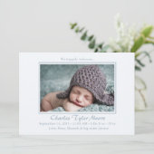 ベイビーブルートワール - 誕生写真のご案内 案内状 (スタンド正面)