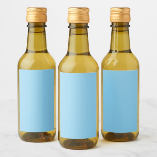 ベイビーブルーミニ ワインラベル (ボトル)