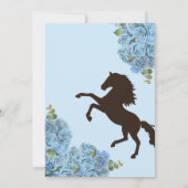 ベイビーブルーローズ ウエスタンチャラ キンセアニエラ 招待状 (裏面)