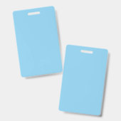 ベイビーブルー バッジ (正面＆裏面)