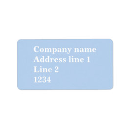 ベイビーブルー ラベル