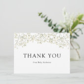 ベイビーブレスシャワーのお礼 サンキューカード (スタンド正面)