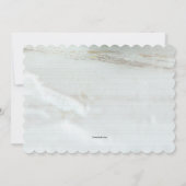 ベイビーブレス & ティーカップの招待状 招待状 (裏面)