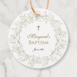 ベイビーブレス Baptism Communion ギフトタグ フェイバータグ