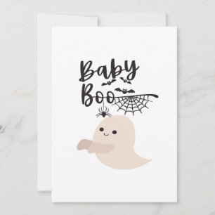 ベイビーブー かわいい ハロウィン プリント ヴィンテージスタイル シーズンカード