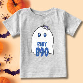 ベイビーブー ハロウィン かわいい男の子 ゴースト ファミリー ベビーTシャツ