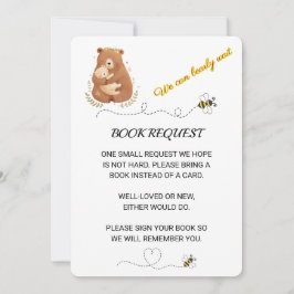 ベイビーベア　ウィーキャンベアリーウェイト　ブックリクエスト 招待状