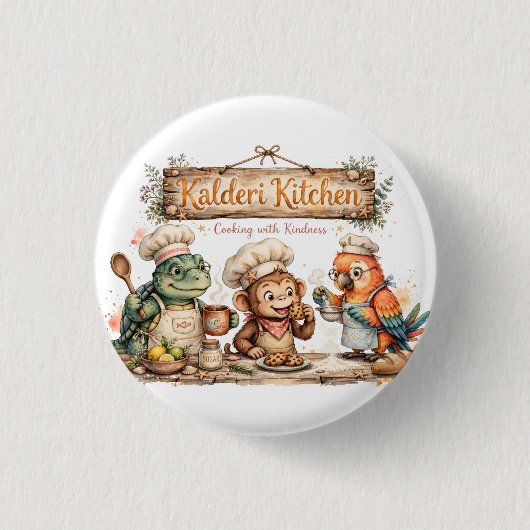 ベイビーベイキングフレンズ 缶バッジ (正面)