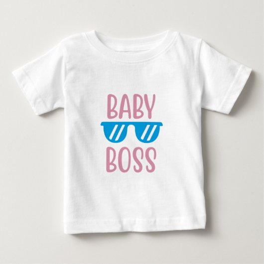 ベイビーボス - ミニボスレディ ベビーTシャツ (正面)