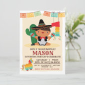 ベイビーマリアチ ホーリーグアカモレ ワンバースデー招待状 招待状 (スタンド正面)