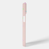 ベイビーユニコーン、カラフルスターのモノグラム Case-Mate iPhoneケース (裏面 / 右)