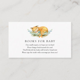 ベイビー用のブックカードを挿入 エンクロージャーカード