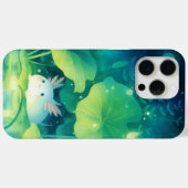 ベイビー アホロートル 花 池 Case-Mate iPhoneケース (裏面 (横))