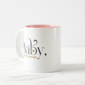 ベイビー・イッツ・コールド・アウトサイド ツートーンマグカップ (正面左)