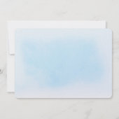 『ベイビー・イッツ・コールド・アウトサイド』ベイビーシャワーの招待状 招待状 (裏面)