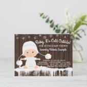 『ベイビー・イッツ・コールド・アウトサイド』ベイビーシャワーパーティー 招待状 (スタンド正面)