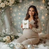 ベイビー・イッツ・コールド・アウトサイド ベイビーシャワー 招待状